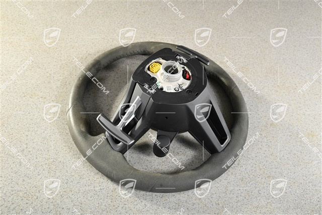 Multifunktions-Sportlenkrad, beheizbar, Race-Tex, muss noch bezogen werden