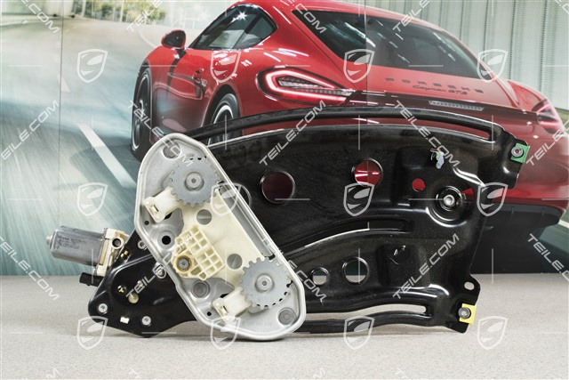 Window lifter for rear quarter glass, Convertible, R