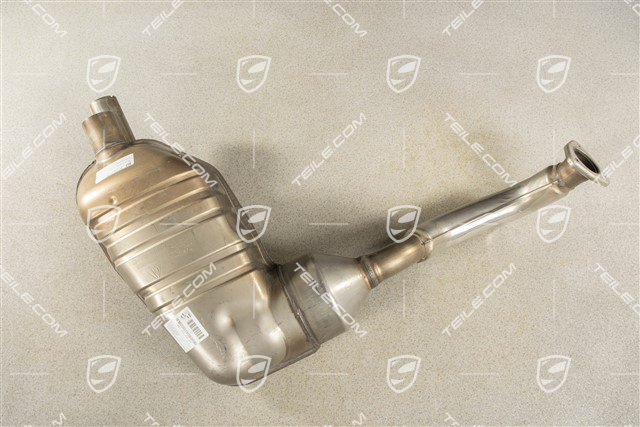 Main exhaust muffler, cyl. 4-6, L