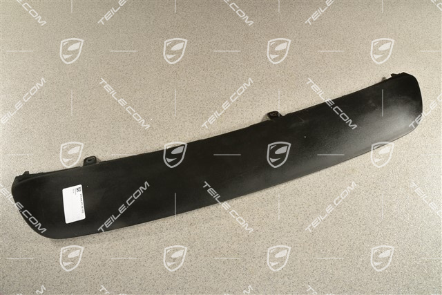 Blenda środkowa zderzaka tylnego, dolna, czarna