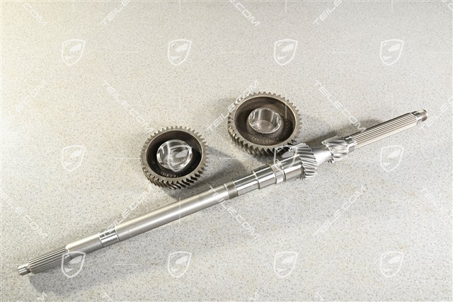 Gear shaft + gear set First and second gear, Turbo / GT2