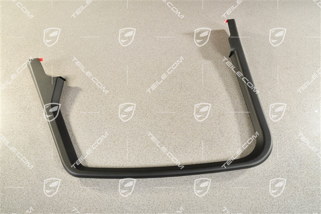 Hintertür, Fensterrahmenverkleidung, Schwarz, R