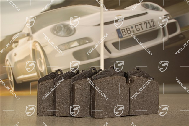 Klocki hamulcowe, C2 / C4, L+R