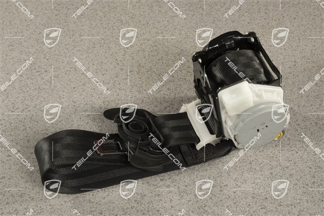 Sicherheitsgurt, Hinten, Schwarz, L