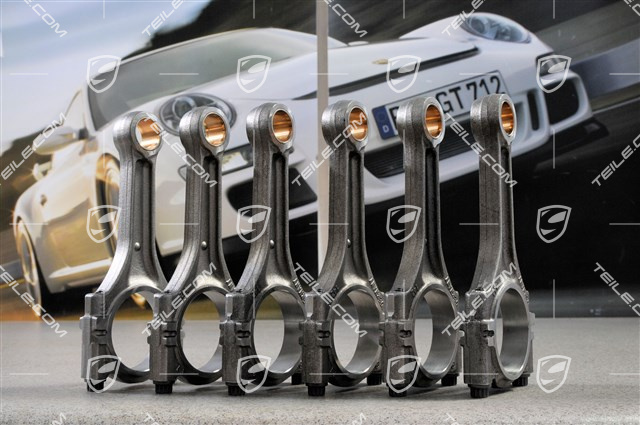 Connecting rod, 6 connecting rods, 3,6L (239KW) / 3,8L (261/280KW) Connecting rod, 6 connecting rods, 3,6L (239KW) / 3,8L (261/280KW)