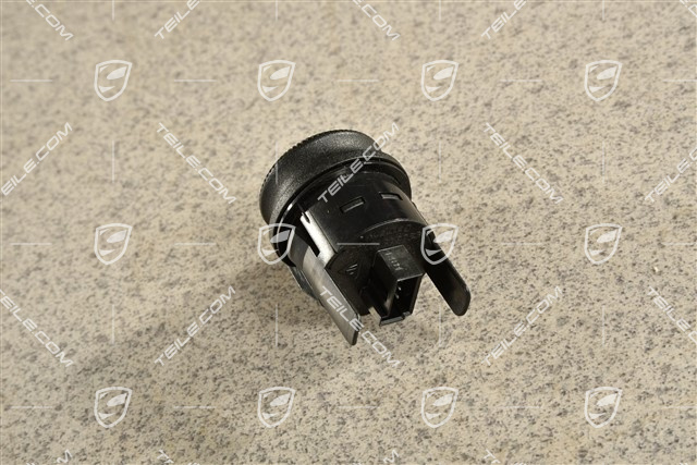 Potencjometr prędkości / częstotliwości pracy wycieraczek, Czarny połysk