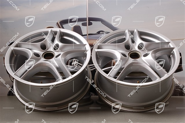 18" Felgensatz Cayenne Turbo II, 8J x 18 ET 57, Facelift