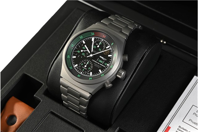 Porsche Design Chronograph 1 "911 S/T", Jubiläumedition "60 Jahre 911"