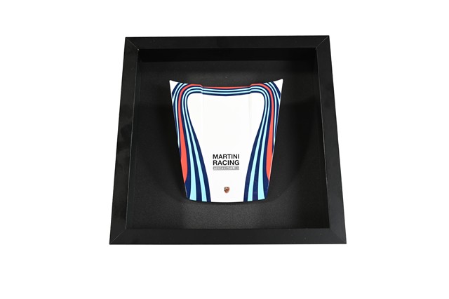 911, Mini Front Hood, Martini, white/multicolor, 1:8