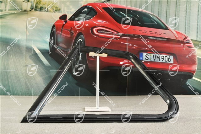 Sealing frame for rear quarter glass, L