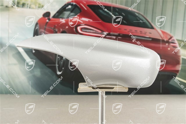 Abdeckung, Metallgrau, L