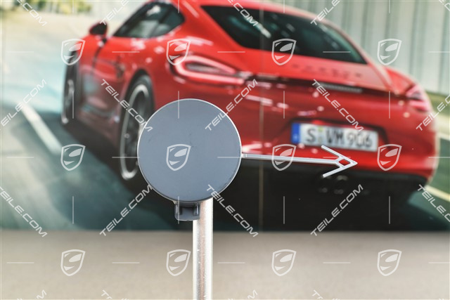 Abdeckung, Abschleppöse, Stosstange hinten, Grundiert