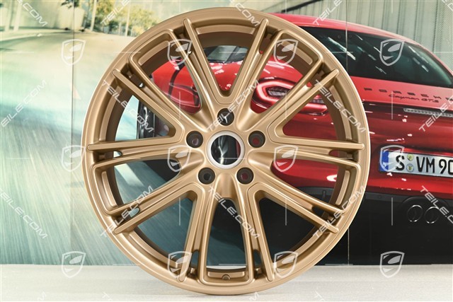21" Felga Panamera Exclusive, 9,5J x 21 ET71, Aurum