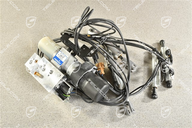 Pompa hydrauliczna wraz z siłownikami, Cabrio, komplet