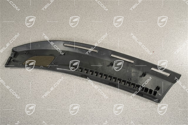 Dashboard defroster trim / cover, Black, R