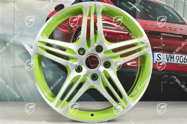 19-inch "Turbo" wheel, 8,5J x 19 ET56, Lizard green