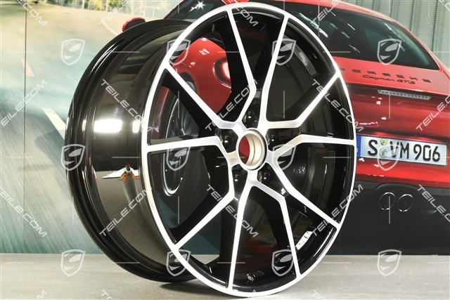 20" felga Cayenne S, 9J x 20 ET50, czarny wysoki połysk