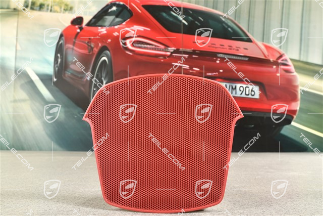 Gitter , Instrumentenblende, Carrerarot