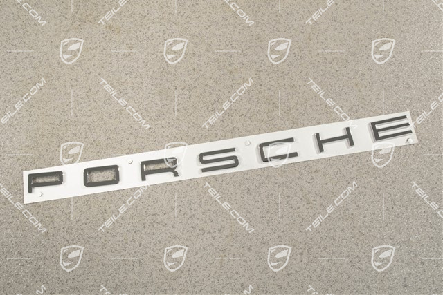 "PORSCHE" Schriftzug, verchromt
