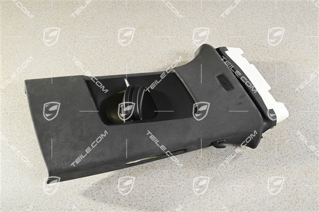 Verkleidung B Säule, Alcantara Schwarz, R