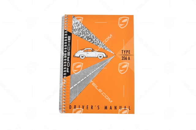 Instrukcja obsługi 356 A 1955–1959, Język angielski Instrukcja obsługi 356 A 1955–1959, Język angielski