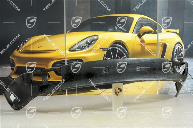 Front embellisher with fog light holes