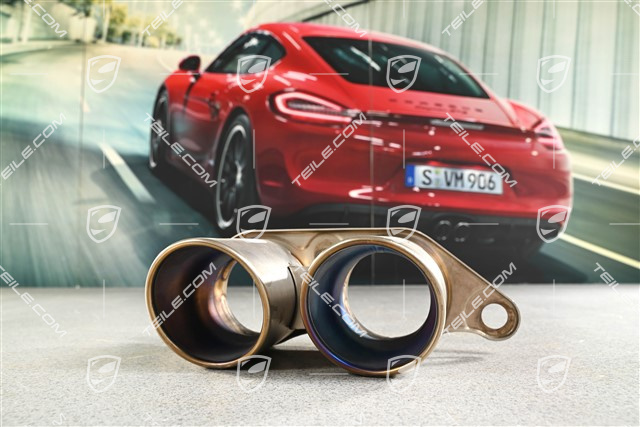 GT3 RS Tailpipe, Titanium