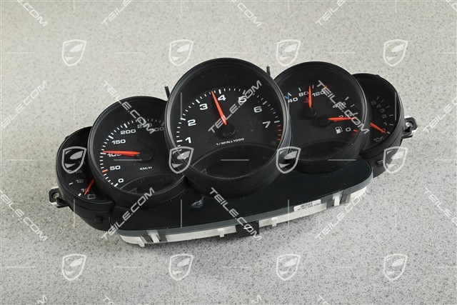 Kombiinstrument / Tacho komplett, C2, 6-Gang Schaltgetriebe Glasscherben