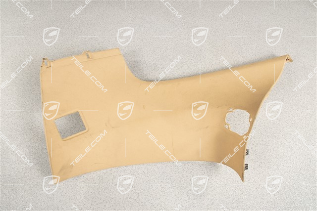 Tapicerka słupka-D, Materiałowa, Sand beige, Bose, R