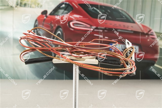 Coupe, Wiring harness for heated rear window