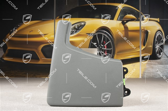 Osłona boczna tunelu środkowego, skóropodobna, Stone grey, R