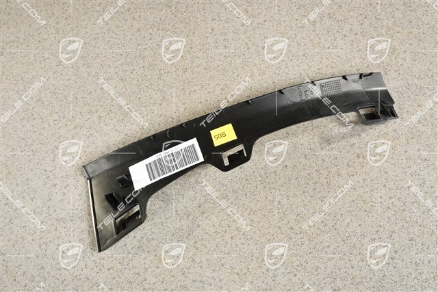 Tapicerka słupka-A, część środkowa, Czarna, R