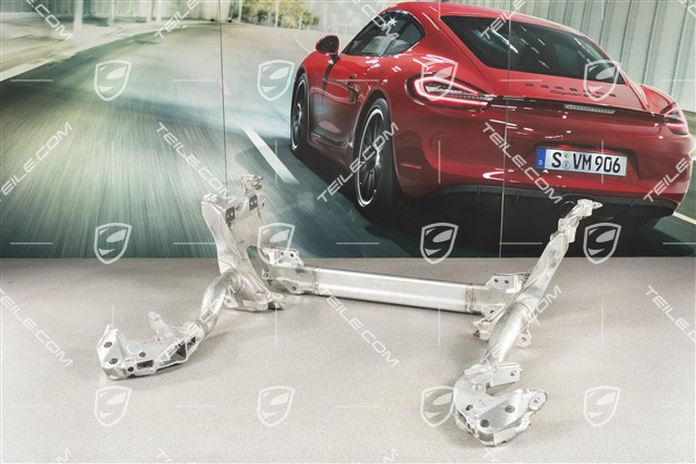 Auxiliary support front axle