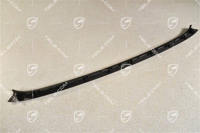 Targa, Verdeckkasten Verkleidung, mittelteil, Schwarz