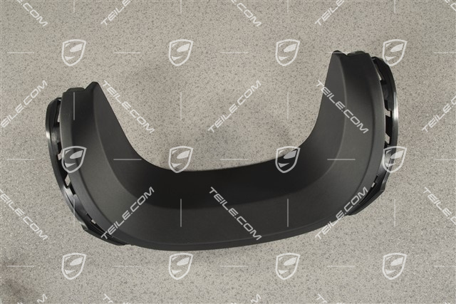 Blenda osłaniająca (blenda nad rurę wydechową), czarna, Spyder