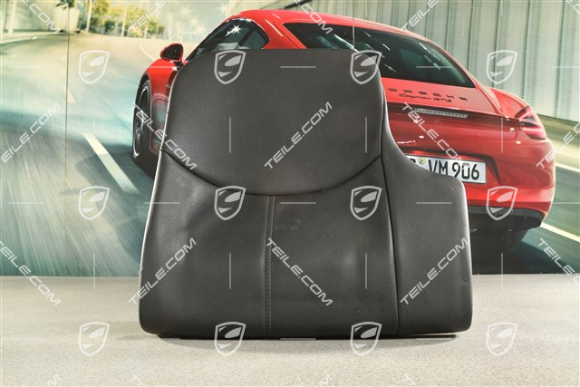 Notsitzkissen, Coupe/Targa, Kunstleder, Schwarz, L