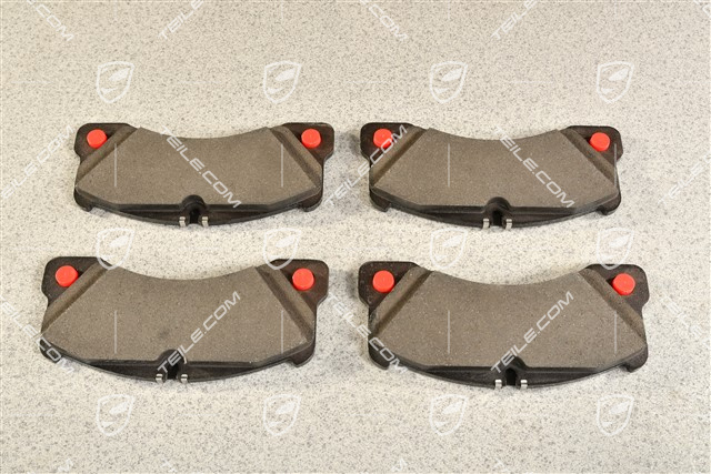 Brake pads, front axle 18"