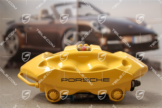 Zacisk hamulcowy, PCCB, GT2/GT3, żółty, L