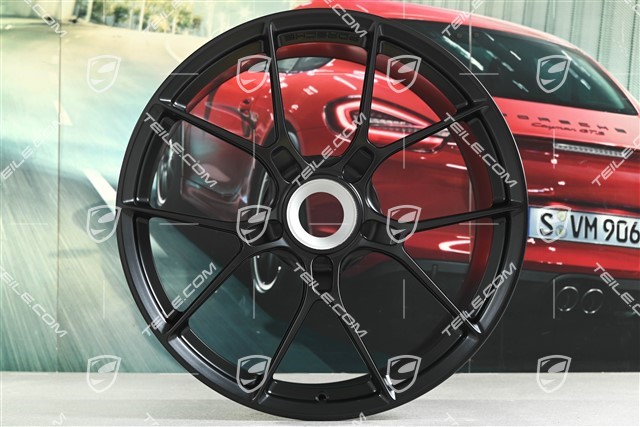 21" 911 Carrera Leichtbaurad - Felge 11,5J x 21 ET67, Schwarz Seidenmatt