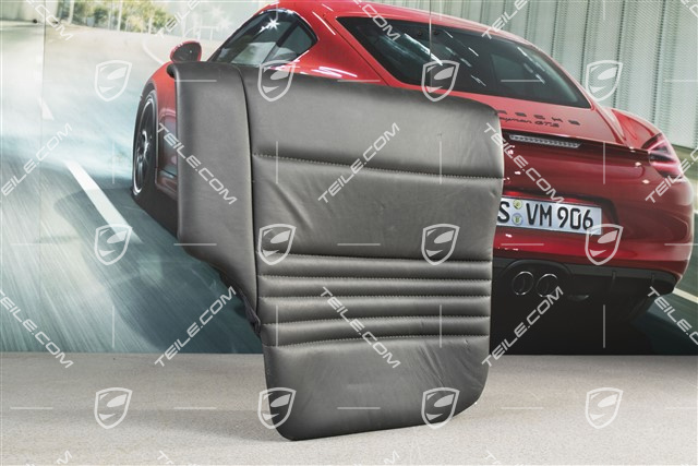 Notsitzkissen, Coupe/Targa, Leder, schwarz, L