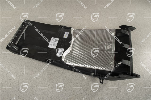 Tylny dyfuzor, czarny mat, Spyder