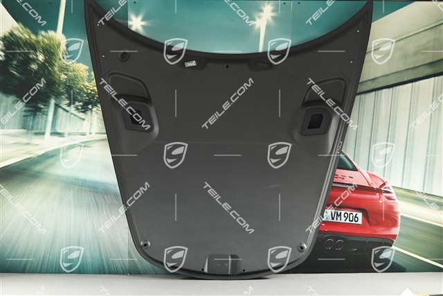 Front lid, carbon gloss