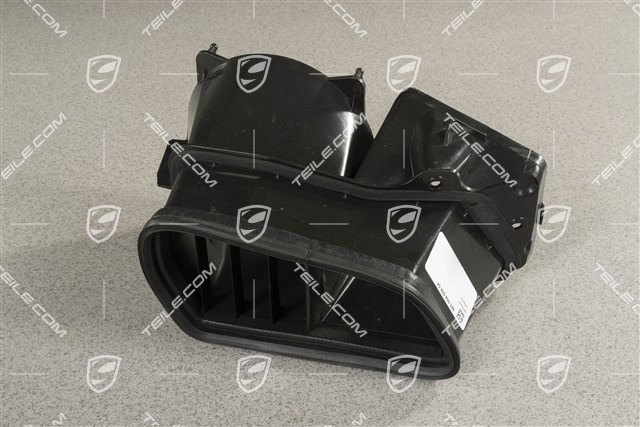 Luftkanal (zwischen Lüfter u. Luftführung), R