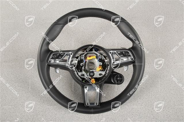 Sportlenkrad GT Leder Schwarz, Multifunktion, Heizung, Sport Chrono Plus