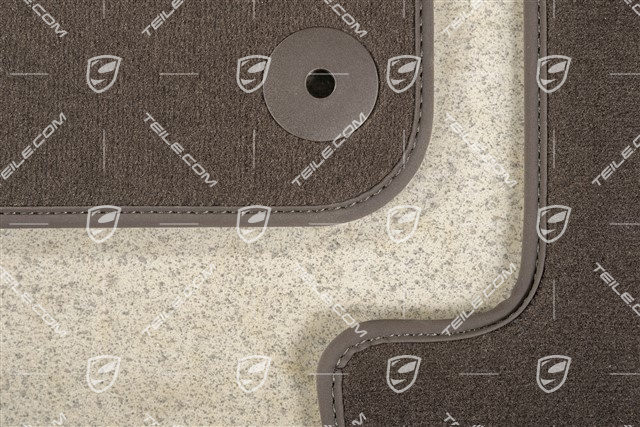 Fußmatten / Fussmattensatz, Espresso