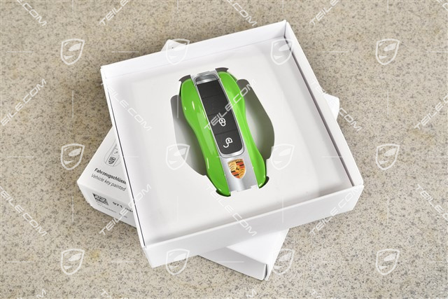 Obudowa kluczyka, Krawędzie boczne kluczyka lakierowane Lizardgrün