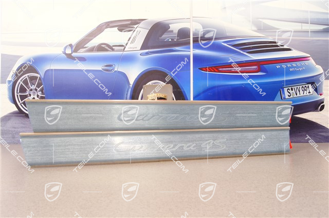 Blende, Einstiegleiste, Edelstahl, Carrera 4S