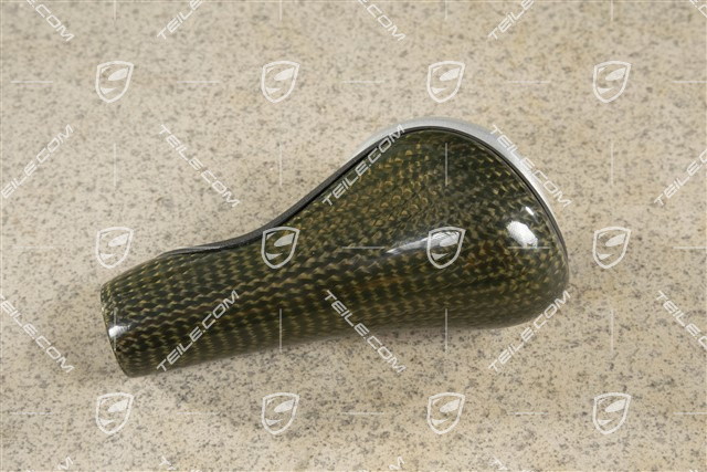 Gałka zmiany biegów, Tiptronic, Carbon/Aluminium
