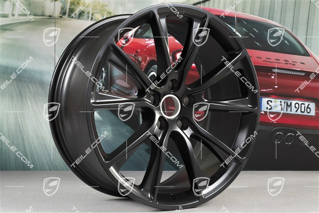 22" Felge BBS, 10J x 22 ET48, in Schwarz Seidenmatt