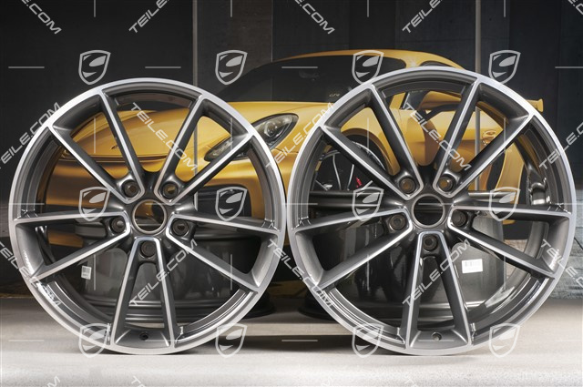 20+21-inch wheel rim set Carrera Classic, rims: front 8,5J x 20 ET53 + rear 11,5J x 21 ET67